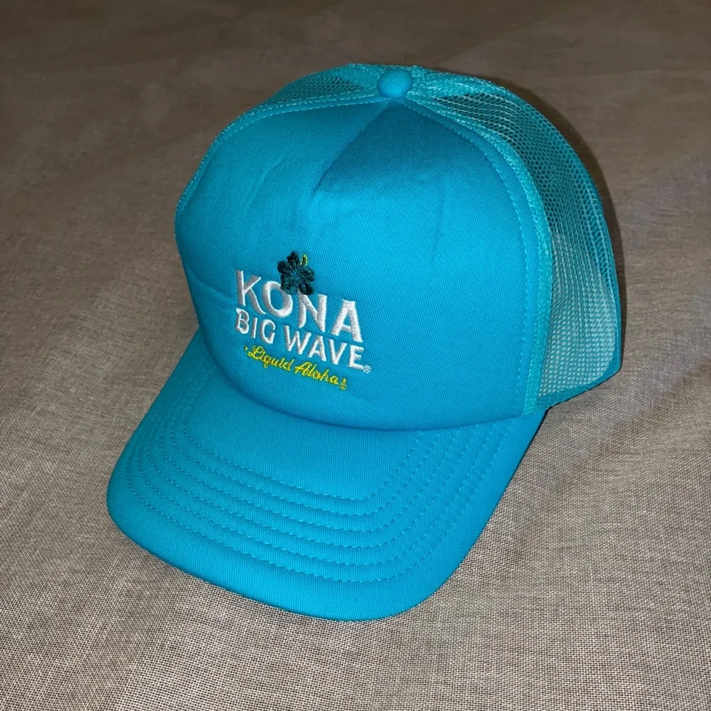 Kona Sol Turquoise Mesh Trucker Hat